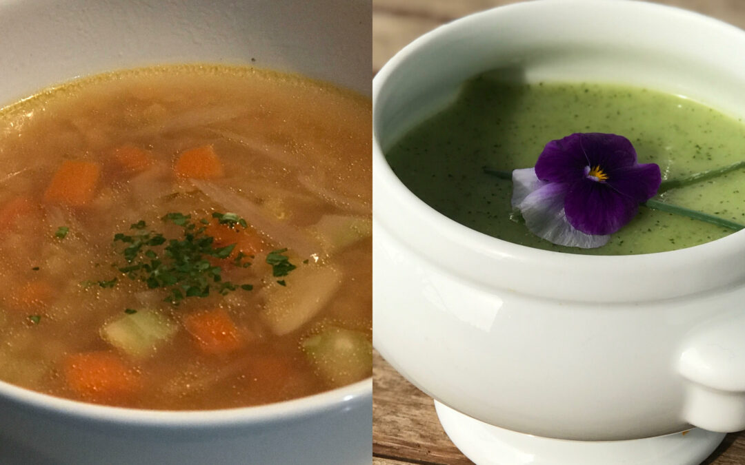 SOUPS AND BROTHS TO IMPROVE HEALTH