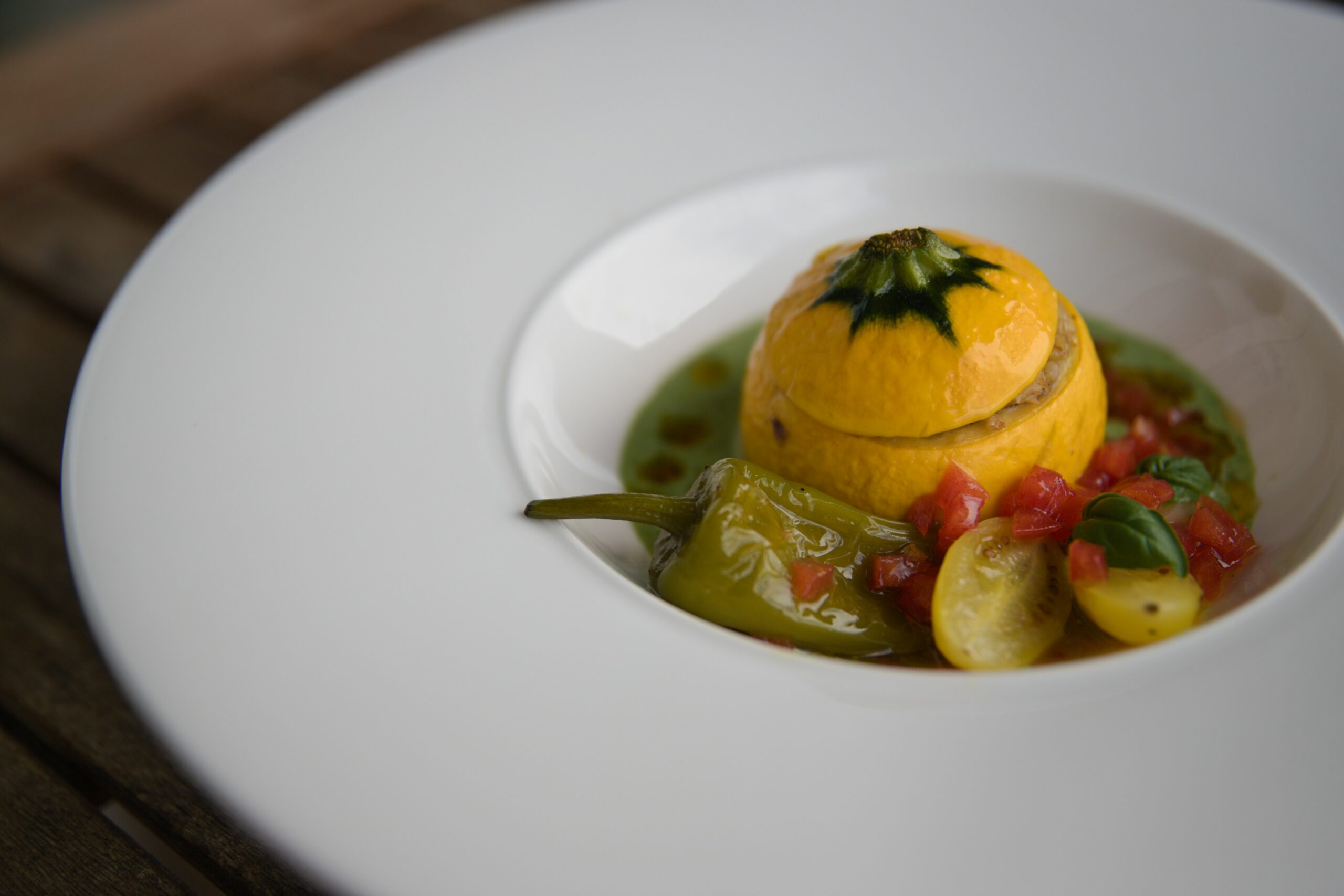 calabacin relleno